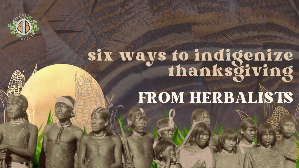 6 Ways To Decolonize + Indigenize Thanksgiving -- From Herbalists