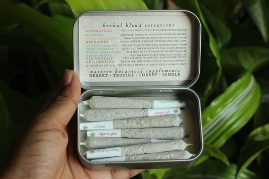 Organic Herbal Pre-Rolled Cones: 12 Pack